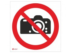 Indicator de Protecție Interzicere PVC 200x200 mm