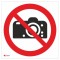 Indicator de Protecție Interzicere PVC 200x200 mm