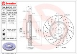 BREMBO 09.B436.51 PRIME LINE - UV Coated Disc frana