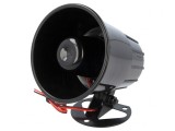 Sirenă Dinamică 6 Tonuri 900mA &Oslash; 88mm
