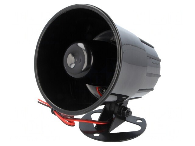 Sirenă Dinamică 6 Tonuri 900mA &Oslash; 88mm