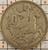 Grecia 20 drahme drachmai 1960 argint - km 85 - A006, Europa