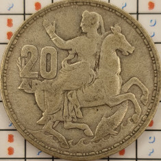 Grecia 20 drahme drachmai 1960 argint - km 85 - A006