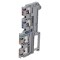 Conector de șine TS35, 4 borne