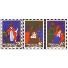 Liechtenstein 1981 - Craciun, serie neuzata