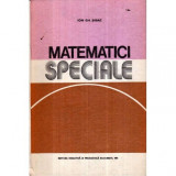 Ion Gh. Sabac - Matematici speciale - 122093