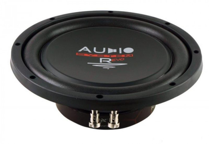 DIFUZOR Subwoofer R 10 FLAT EVO 400/300W (MAX/RMS) 4 Ohm Audio System German Sound CarStore Technology