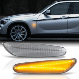 Set de 2 Lampi semnalizare aripa/laterala LED pentru BMW Seria 5 E60, E61, Seria 1 E81, E82, X1 E84, X3 E83, X5 E53, Seria 3 E36, E46, E90, E91, Recambo