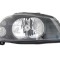 Far Seat Ibiza/Cordoba (6l), 02.2002-05.2006, Manual/electric, tip bec H4, omologare ECE, fara motoras, negru, 6L1941024; 6L1941024A; 6L1941752M; VD0