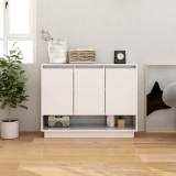 vidaXL Servantă, alb, 97x31x75 cm, lemn prelucrat