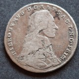 Austria Episcopia de Salzburg 20 kreuzer 1777 argint Hieronymus von Colloredo