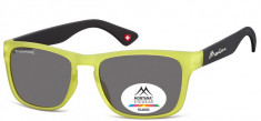 Ochelari de soare unisex Montana Eyewear MP39B yellow - black / smoke lenses MP39B foto