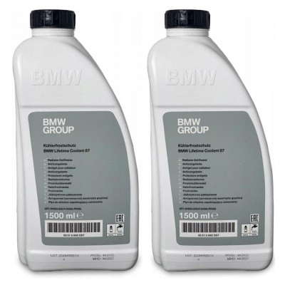 Pachet 3 litri Antigel concentrat BMW LC-87 albastru foto