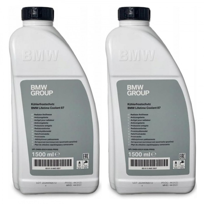 Pachet 3 litri Antigel concentrat BMW LC-87 albastru