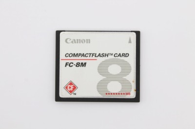 Card memorie CF Compact Flash Canon 8 MB foto