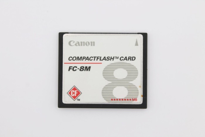 Card memorie CF Compact Flash Canon 8 MB