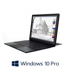 Laptop 2 in 1 Refurbished Lenovo ThinkPad X1, Intel i5-7Y54, SSD, Webcam, Win 10 Pro foto