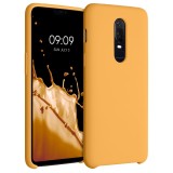Husa pentru OnePlus 6, Silicon, Galben, 46122.217, Carcasa, Kwmobile
