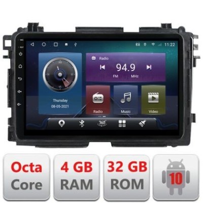 Navigatie Honda HR-V 2013-2018 Android radio gps internet Octa core 4+32 Kit-hr-v+EDT-E409 CarStore Technology foto