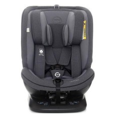 Scaun Auto cu Isofix Coto Baby Hevelius Rotativ 360 Grade 0-36 Kg Melange Dark Grey foto