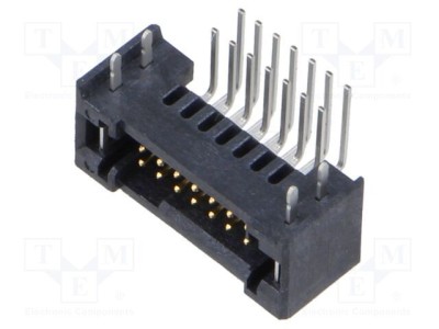 Conector PCB-PCB tată PIN 14 1,27mm TFM aurit THT 3,7A SAMTEC foto