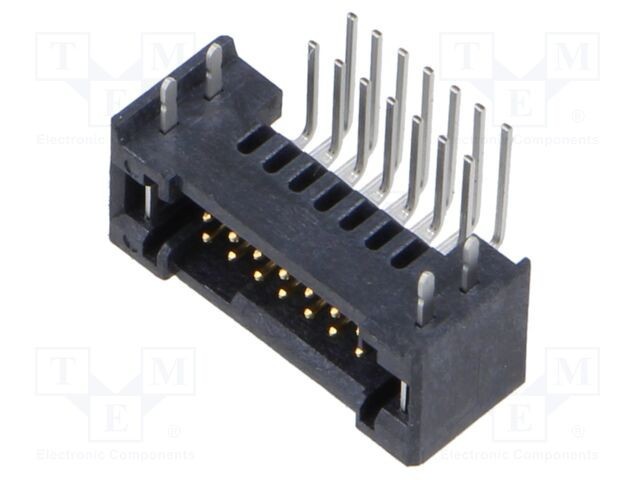 Conector PCB-PCB tată PIN 14 1,27mm TFM aurit THT 3,7A SAMTEC