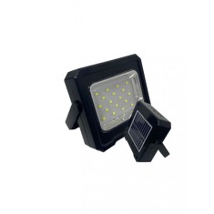 Lampa Solara Portabila Multifunctionala, LED, Incarcare USB, Negru RD-C095