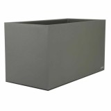 Ghiveci Riviera Dreptunghiular Gri 80 x 40 cm Granit