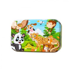 Puzzle cu 60 de piese, Tematici diverse, Petrecerea animalelor