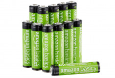 Set 12 baterii Amazon Basics, reincarcabile AAA NiMH de performanta, 800 mAh - RESIGILAT foto
