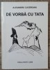De vorba cu tata - Alexandru Cucereanu// dedicatie si semnatura autor