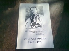 ION I. MOTA VIATA SI OPERA 1922-1937 foto