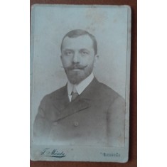 Fotografie pe carton, Dr. Const. Bacaloglu (1871-1942)