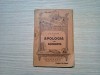 Apologia lui Socrate - Platon, 1916, BPT nr. 1036-1037, editura Alcalay - Carte filosofie