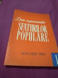 Cumpara ieftin DIN EXPERIENTA SFATURILOR POPULARE NR 1 /1964