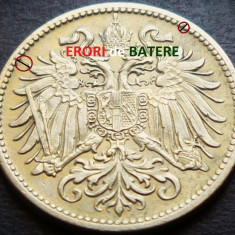 Moneda istorica 10 HELLER- AUSTRIA/ AUSTRO-UNGARIA, anul 1916 *cod 3458 C ERORI