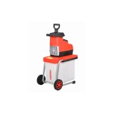Tocator pentru crengi si resturi vegetale HECHT 6285 XL, motor electric, putere 2800 W, diametru maxim de taiere crengi 4.4 cm, cutie 60 litri