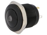Comutator anti-vandalism Poz 2 SPST-NO 2A/36VDC IP65 roșu
