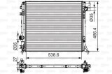 Radiator racire Renault Espace 2015-; motor 1.6 TCe, dimensiuni [mm] 539x486x27; 214101263R; producator Valeo