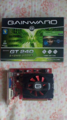 Placa video Gainward Nvidia Geforce GT240 512MB GDDR3 1800MHz 128bit PCI-E foto