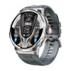 SMARTECH SmartWatch cu Apel Bluetooth, Ritm Cardiac, Oxigen din sange, Tensiune arteriala, Monitorizare Somn, Nivel de Stres, Calorii, Vreme, Calculat