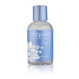 Lubrifianti cu arome - Sliquid Natural Rasucire Lubrifiant cu Aroma 125ml - Zmeura Albastra