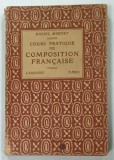 COURS PRATIQUE DE COMPOSITION FRANCAISE par DANIEL MORNET, 1934