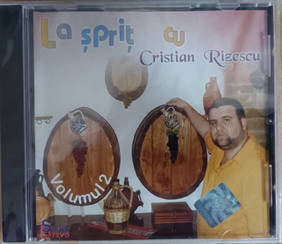 Cristian Rizescu - La șpriț , cd sigilat cu muzică de petrecere și manele foto