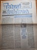 Totusi Iubirea - Adrian Paunescu &amp; Iulian Urziceanu, 12 Oct 1990, Revista/Ziar rar, Bioenergie, 8 pag.