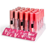 Set 24 bucati Gloss buze Love Vibes Magic Studio 50610, 3 g.