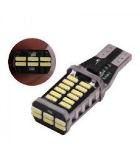 Set 2 Becuri LED T15 W16W 45SMD CANBUS ALB foto