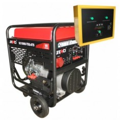 Generator de curent pe benzina Senci 13 kW, Trifazat 400V, AVR, Automatizare pornire inclusa ATS