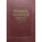 Costin D. Nenitescu - Manualul inginerului chimist, vol. 1 (editia 1951)