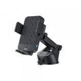 Incarcator Auto Wireless XO Design WX043, 15W, 1.67A, Negru